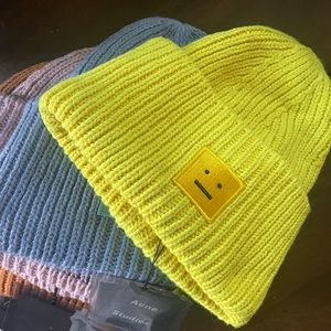 YELLOW Acne Beanie